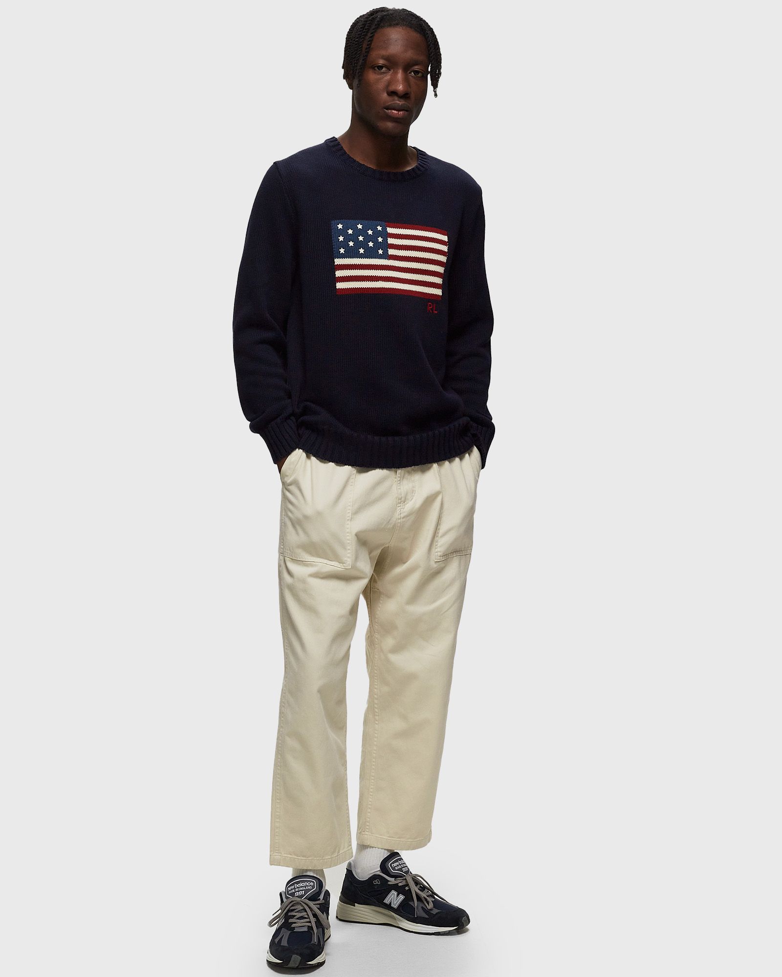 FLAG-LONG SLEEVE-PULLOVER