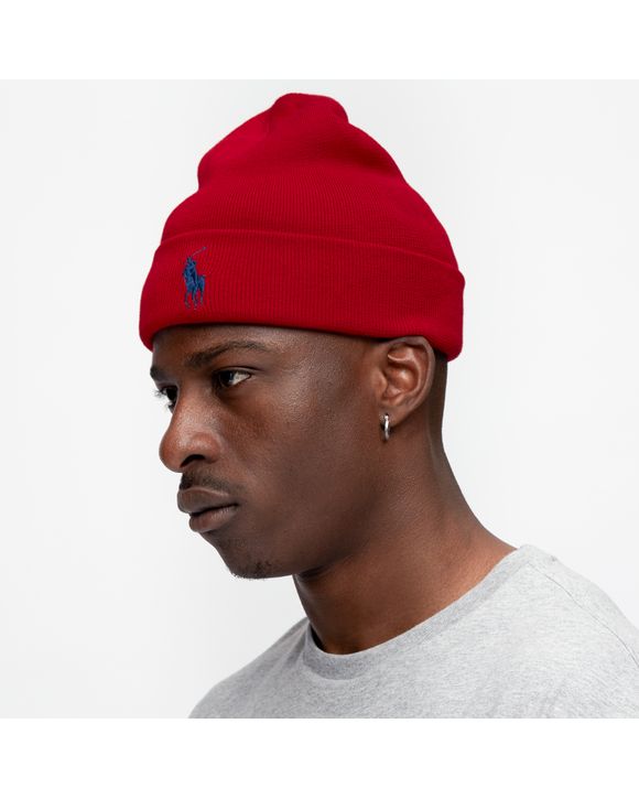 Polo beanie outlet red