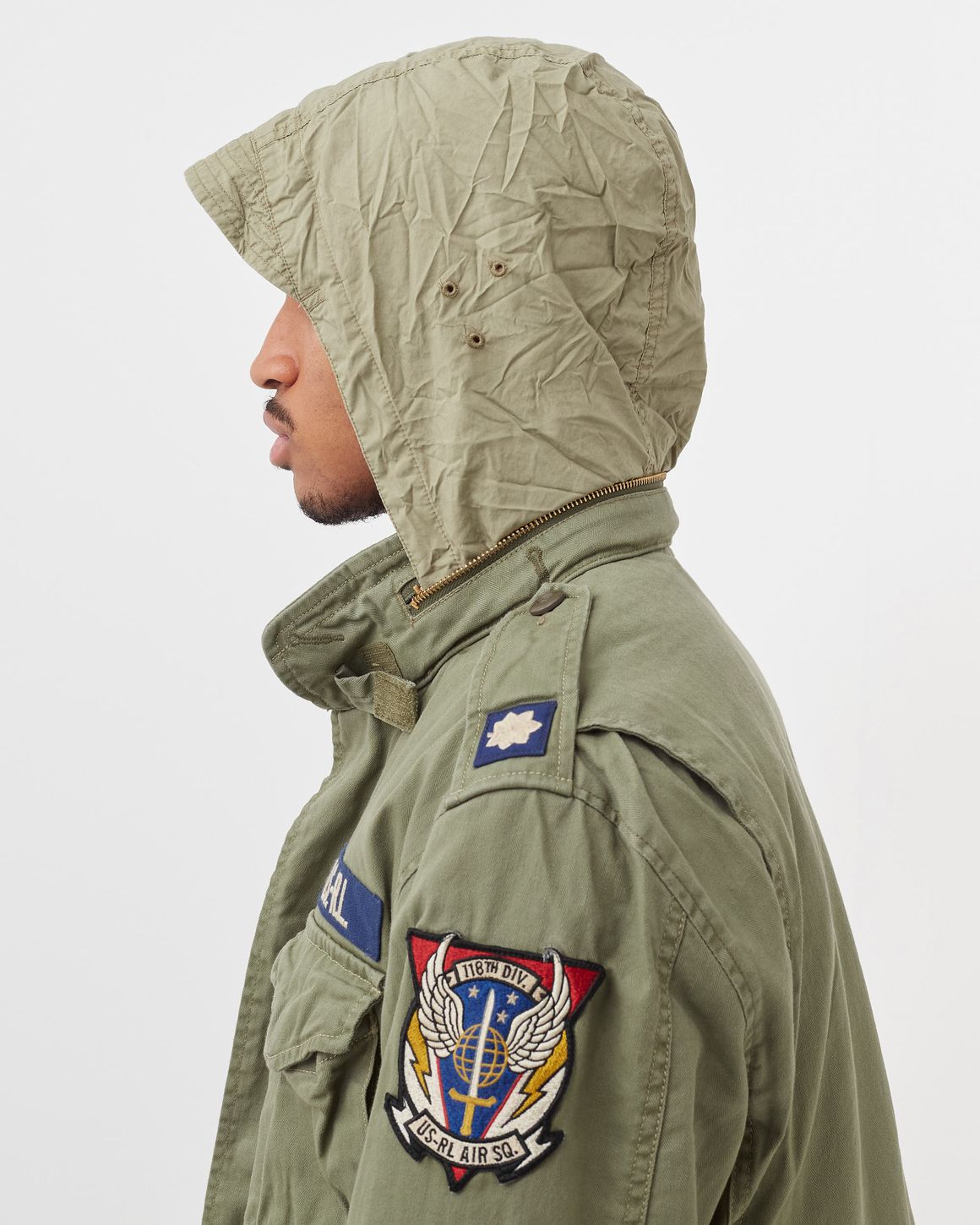 Polo Ralph Lauren M65 COMBAT LINED JACKET Green BSTN Store