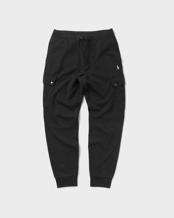 Polo Ralph Lauren double knit cargo sweatpants in black