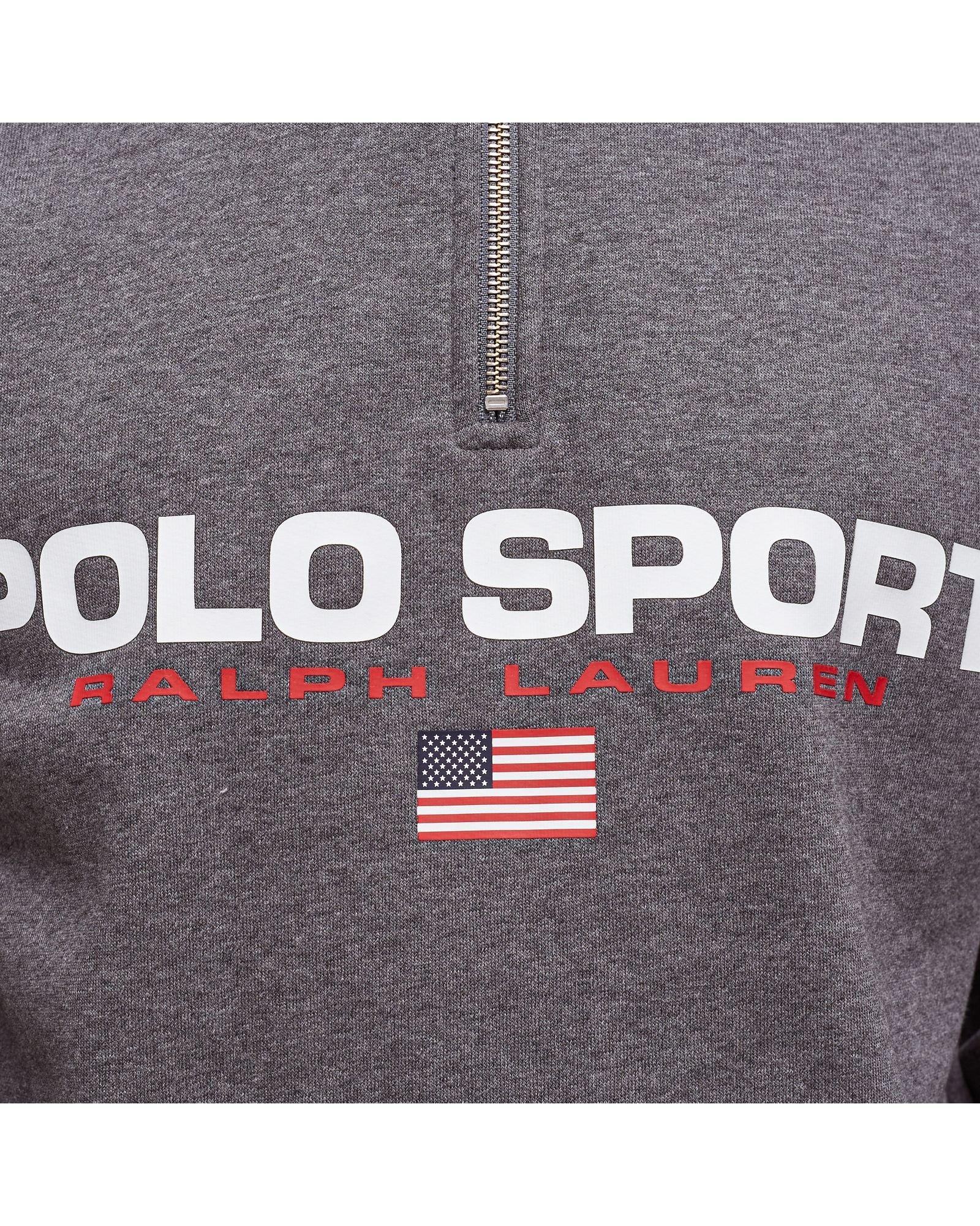 POLO SPORT FLAG HALFZIP SWEATER