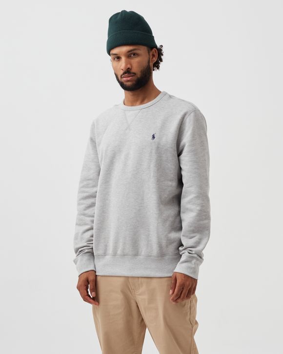 Grey polo crewneck best sale