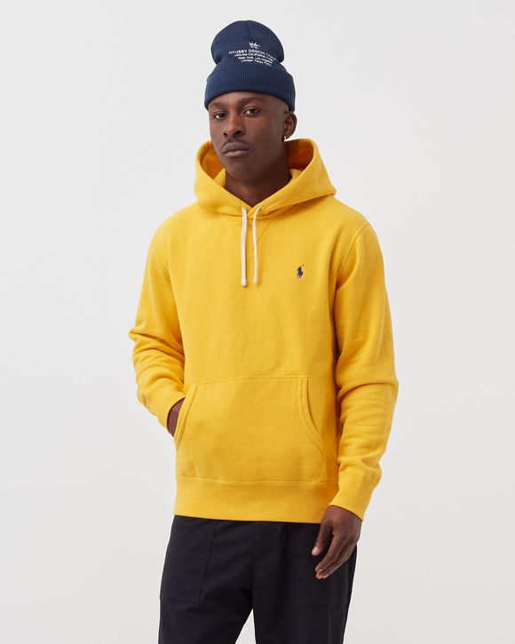 Polo Ralph Lauren Men's Yellow Raised Logo Fleece Sweatpants