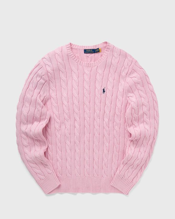 Polo Ralph Lauren LS DRIVER CN-LONG SLEEVE-PULLOVER Pink | BSTN Store