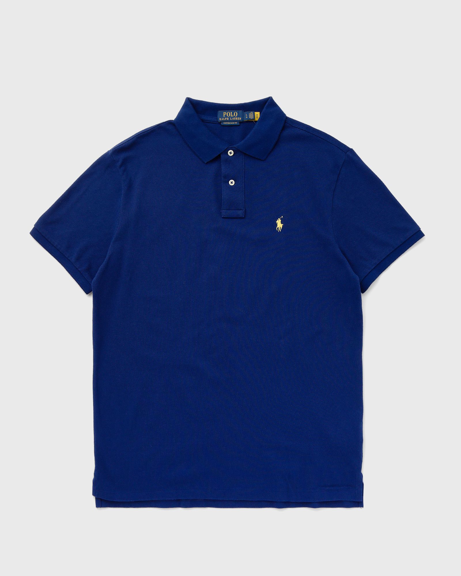 Short Sleeve Knit Polo Shirt-image