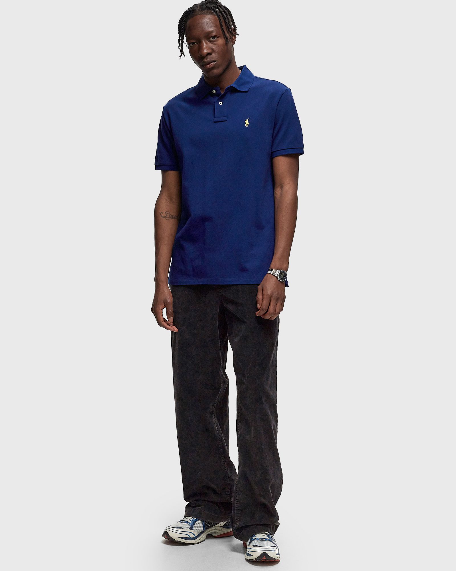 SHORT SLEEVE KNIT POLO SHIRT