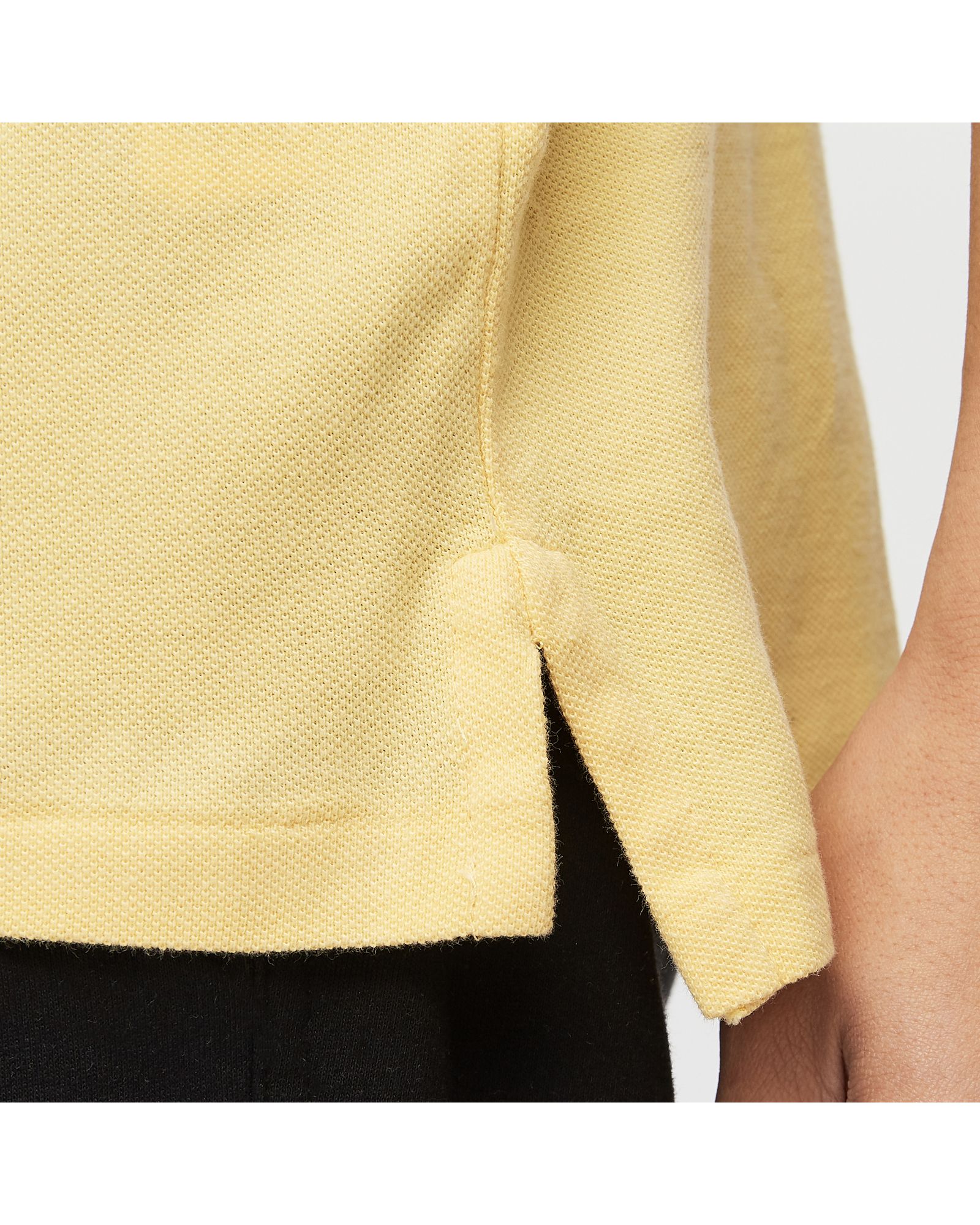 Custom Slim Fit Mesh Polo Shirt