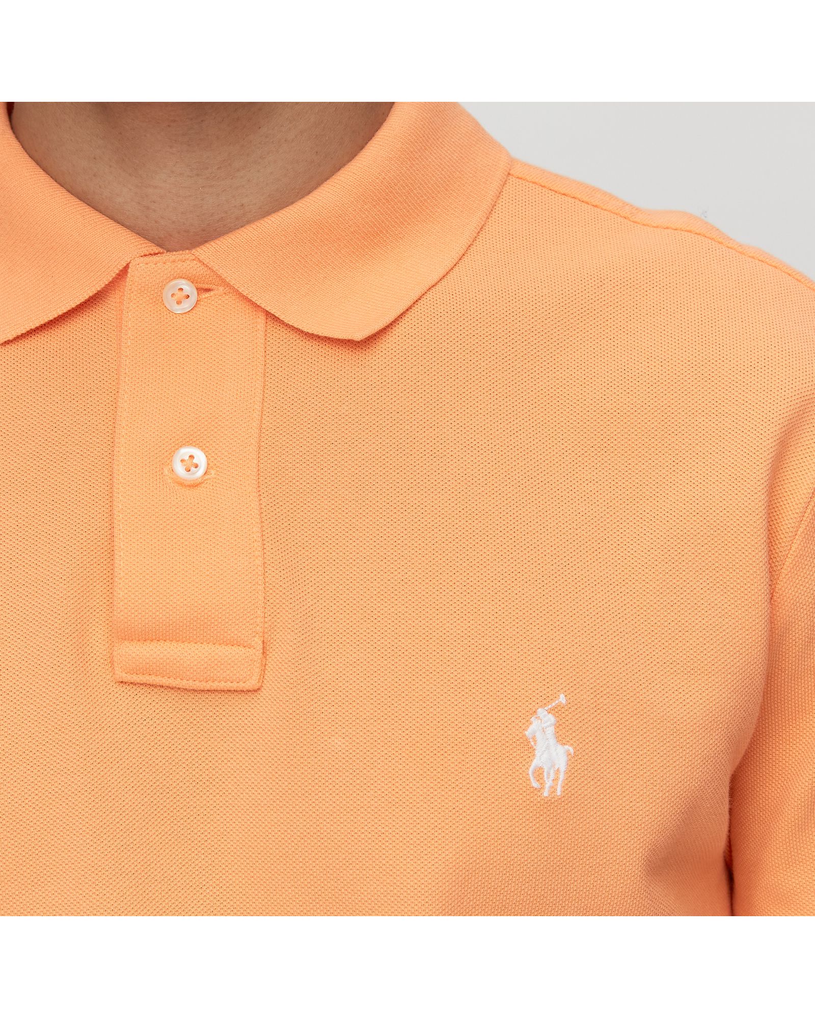 Custom Slim Fit Mesh Polo Shirt