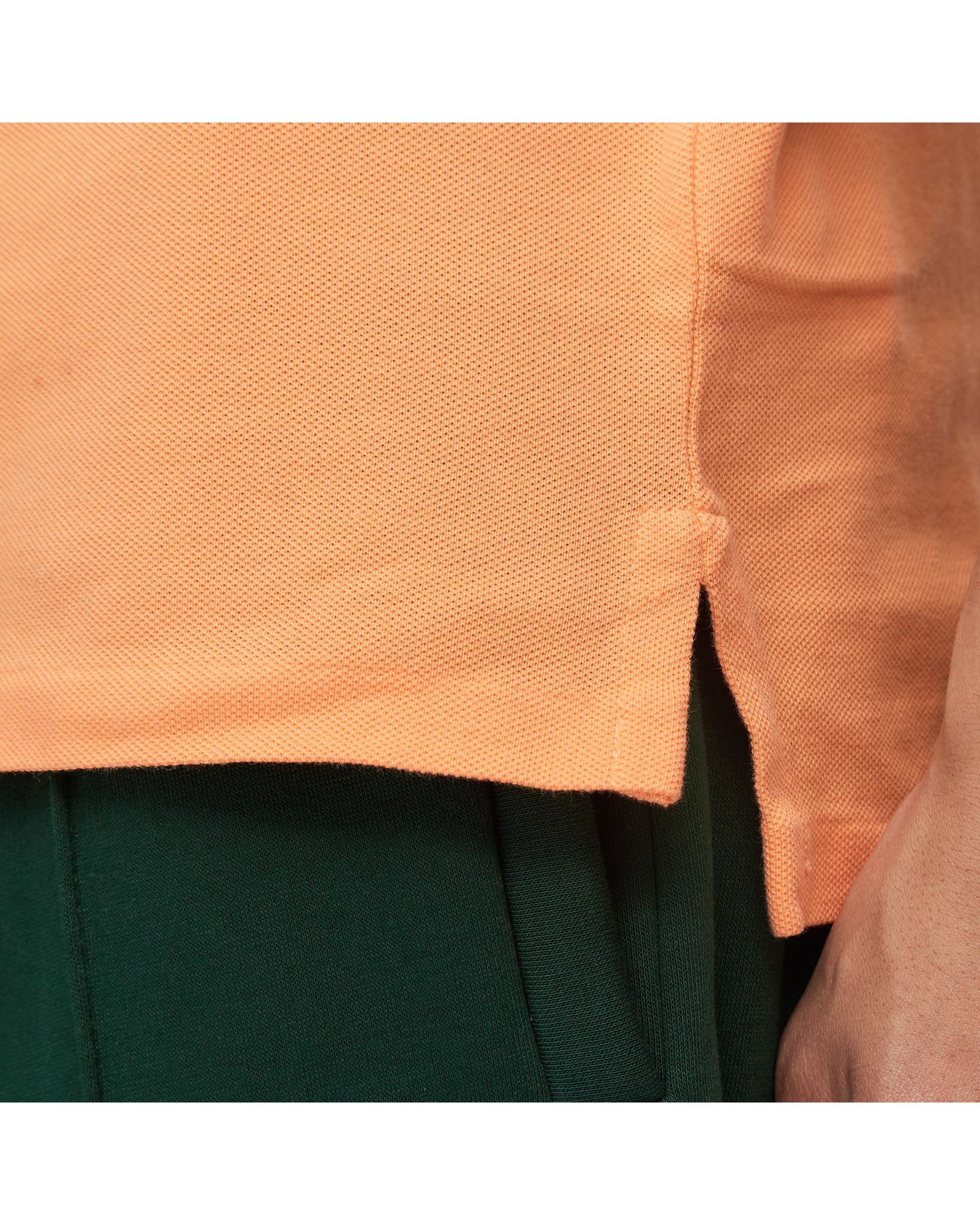 Custom Slim Fit Mesh Polo Shirt