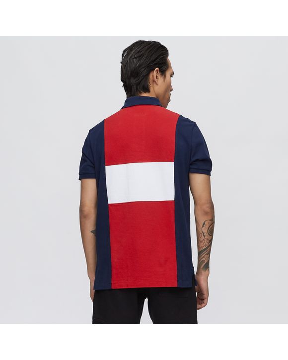 BASIC MESH POLO SHIRT