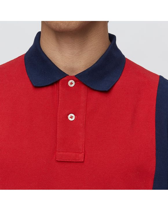 BASIC MESH POLO SHIRT
