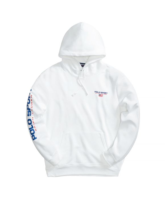 Polo Ralph Lauren POLO SPORT FLAG HOODIE White BSTN Store