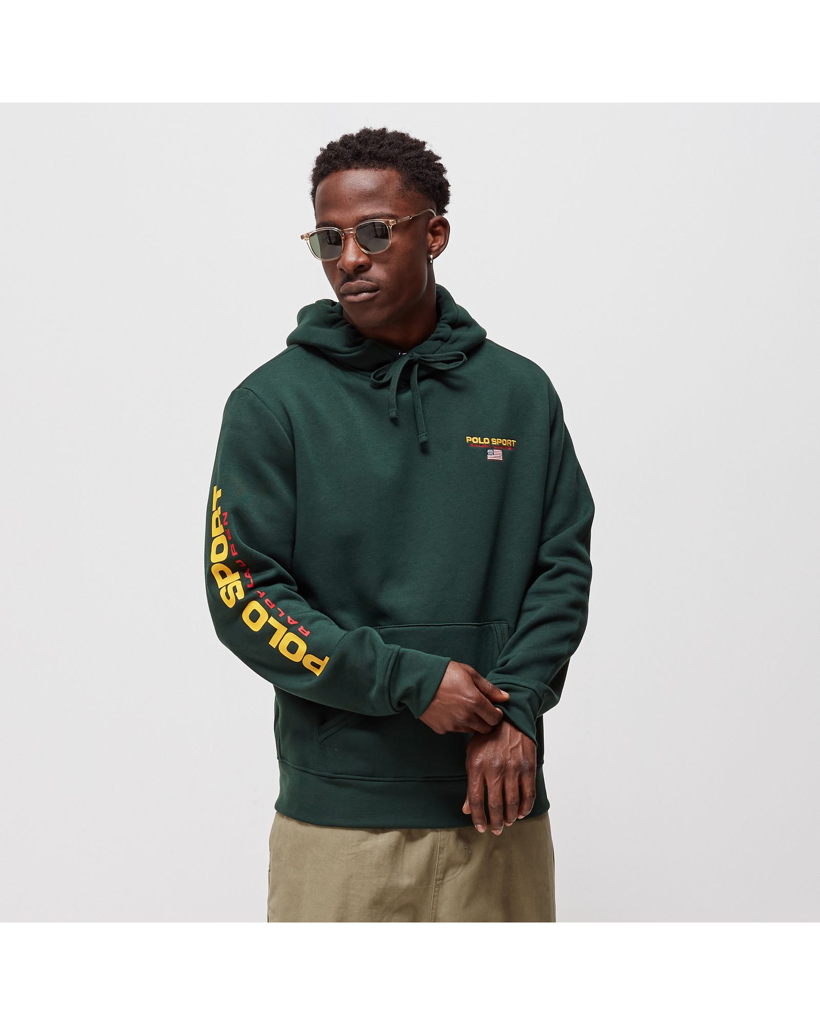 POLO SPORT FLAG HOODIE