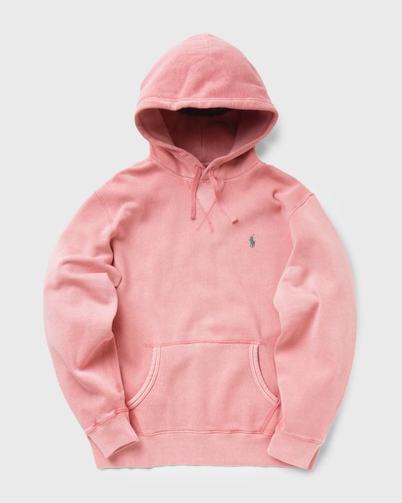 Polo Ralph Lauren GARMENT-DYED FLEECE HOODIE Pink | BSTN Store