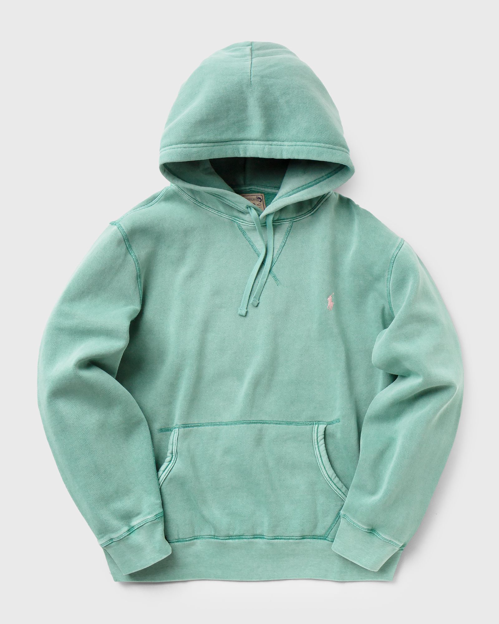 Garment-Dyed Fleece Hoodie