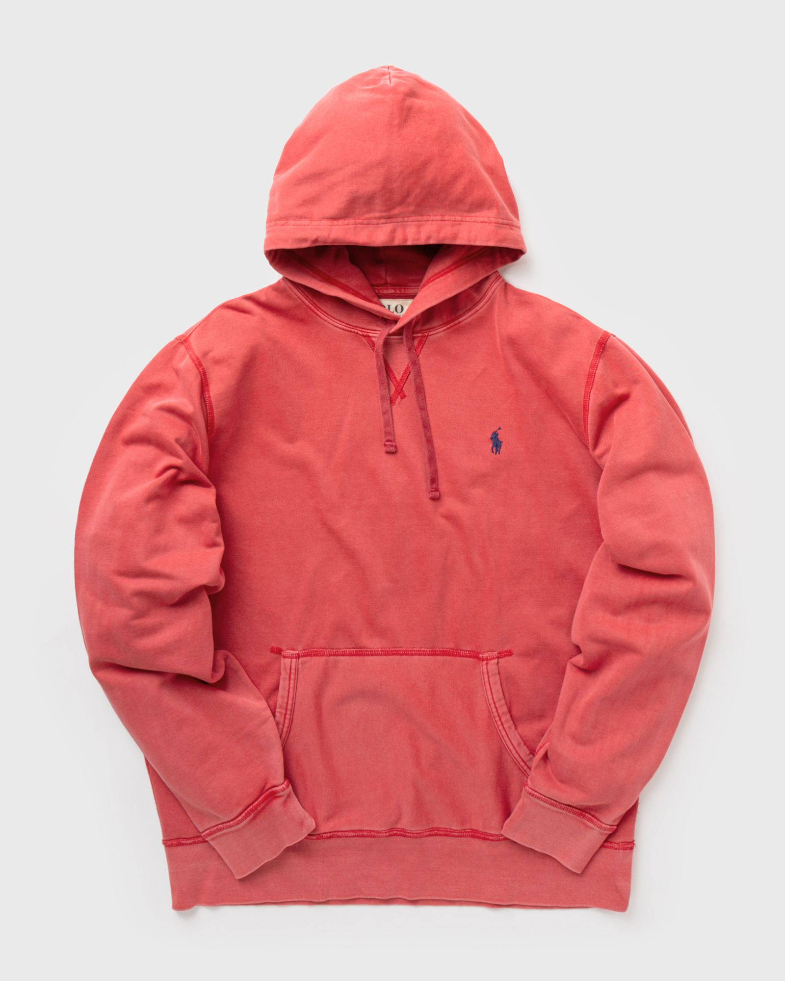 Regular-fit cotton-blend hoodie