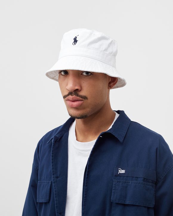 Polo Ralph Lauren Classic Bucket Hat White S/M