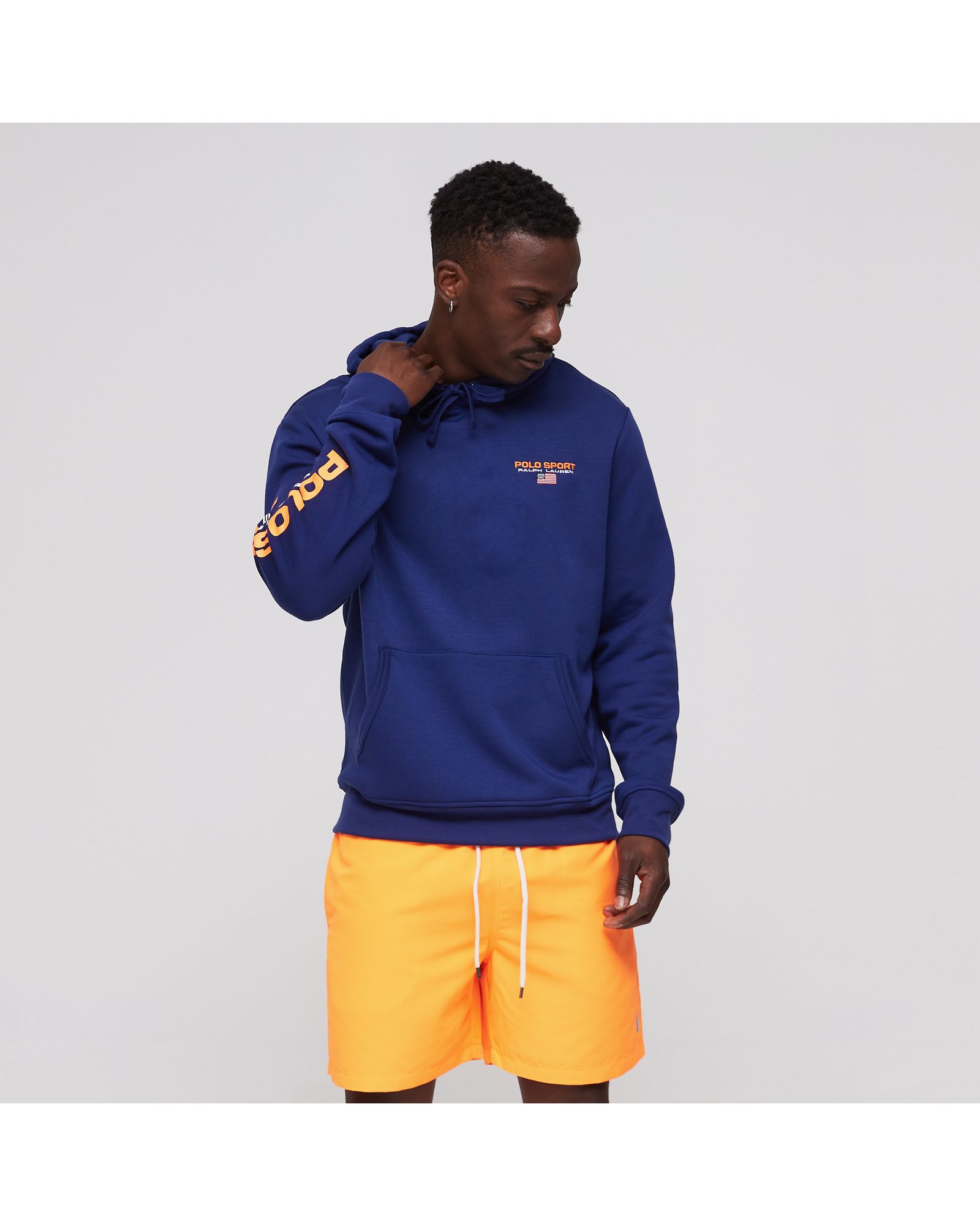 POLO SPORT FLAG HOODIE