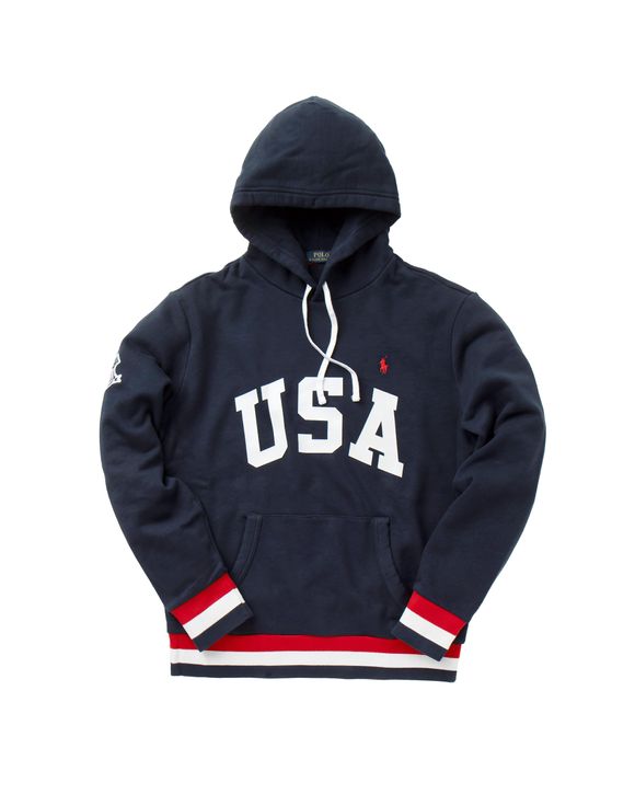 Polo usa shop fleece hoodie