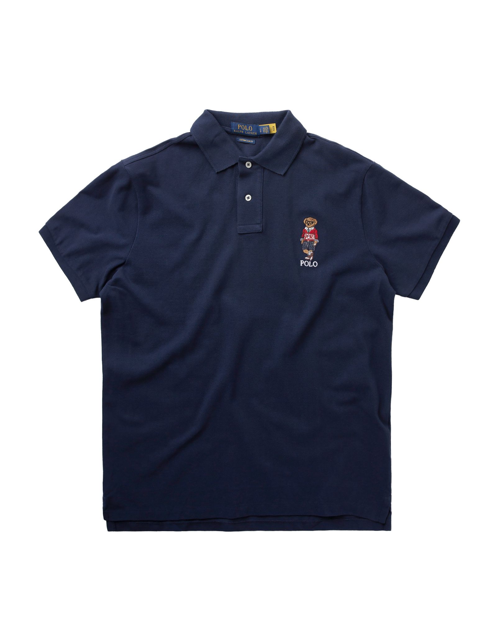 Custom Slim Haircut Bear Polo