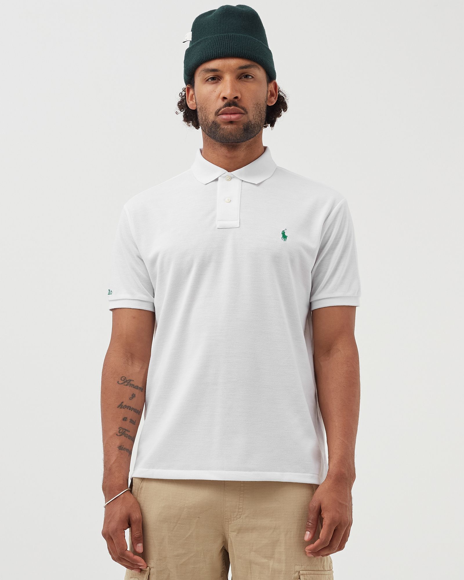 CUSTOM SLIM FIT MESH POLO SHIRT