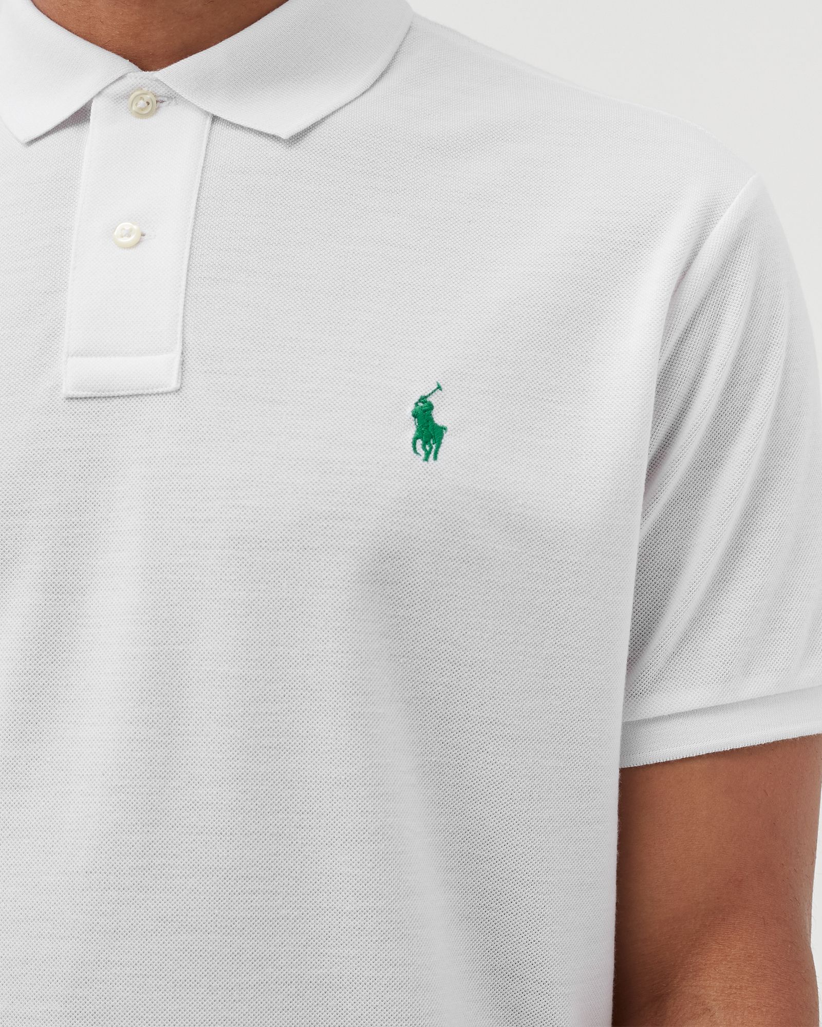CUSTOM SLIM FIT MESH POLO SHIRT