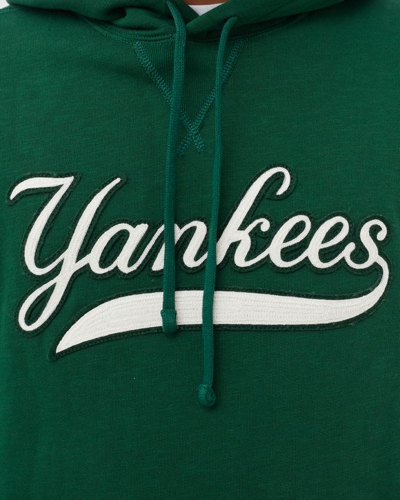 Polo Ralph Lauren Men's MLB YANKEES Hoodie, Pullover,Sweatshirt, Green,  Size L