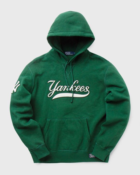 New York Yankees Taped Sleeve Green Hoodie