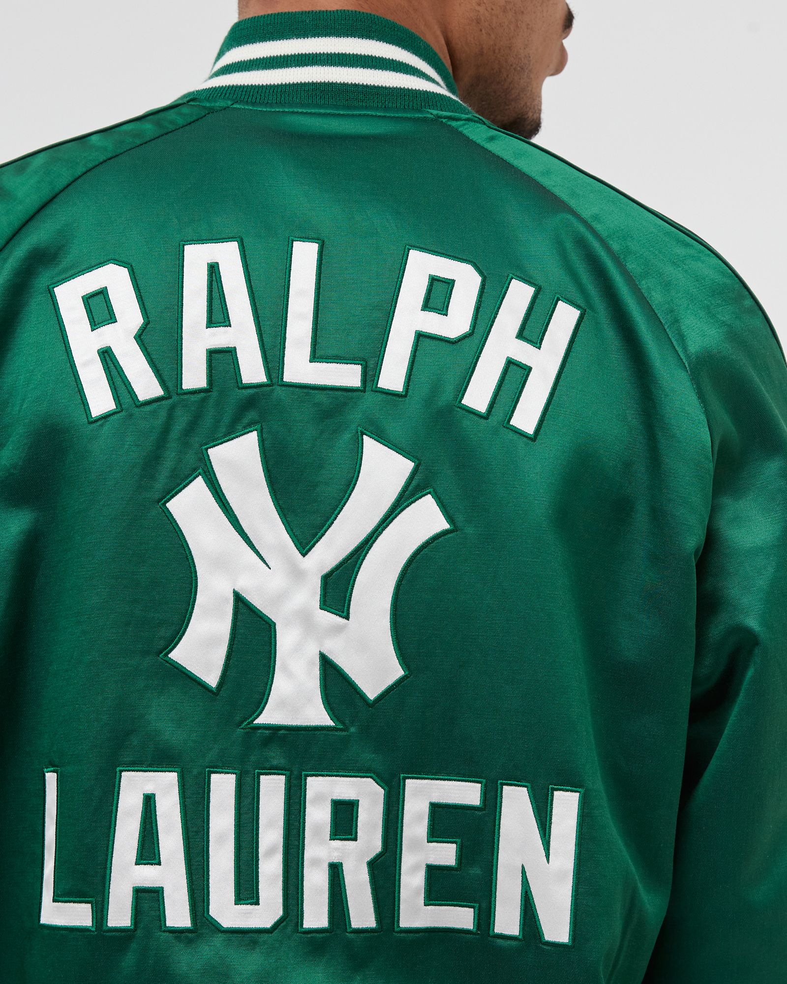 Polo Ralph Lauren NEW YORK YANKEES BASEBALL JACKET Green