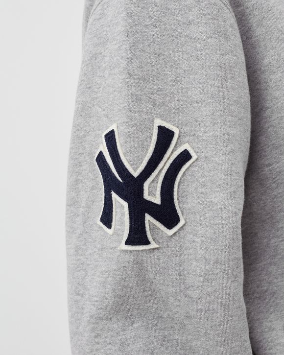 Men's New York Yankees Polo Ralph Lauren Andover Heather Bear Pullover  Sweatshirt