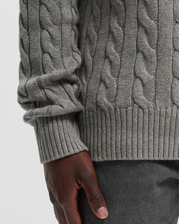 ★★POLO RALPH LAUREN★★ Long sleeve cotton sweater gray MN $138 Polo Ralph Lauren Long Sleeve Sweater Cotton-Viscose