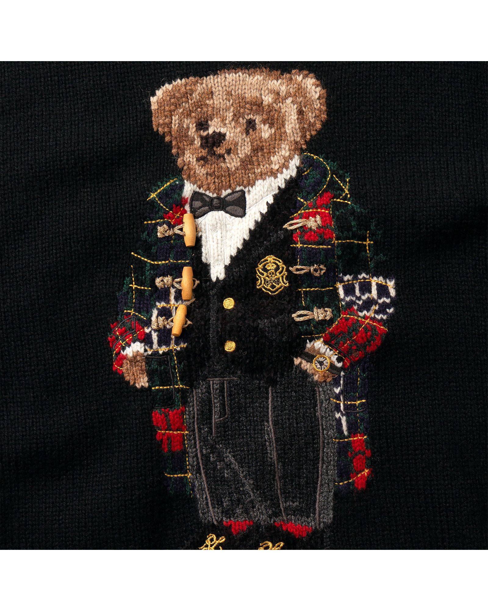 Polo Bear Knitted Sweater