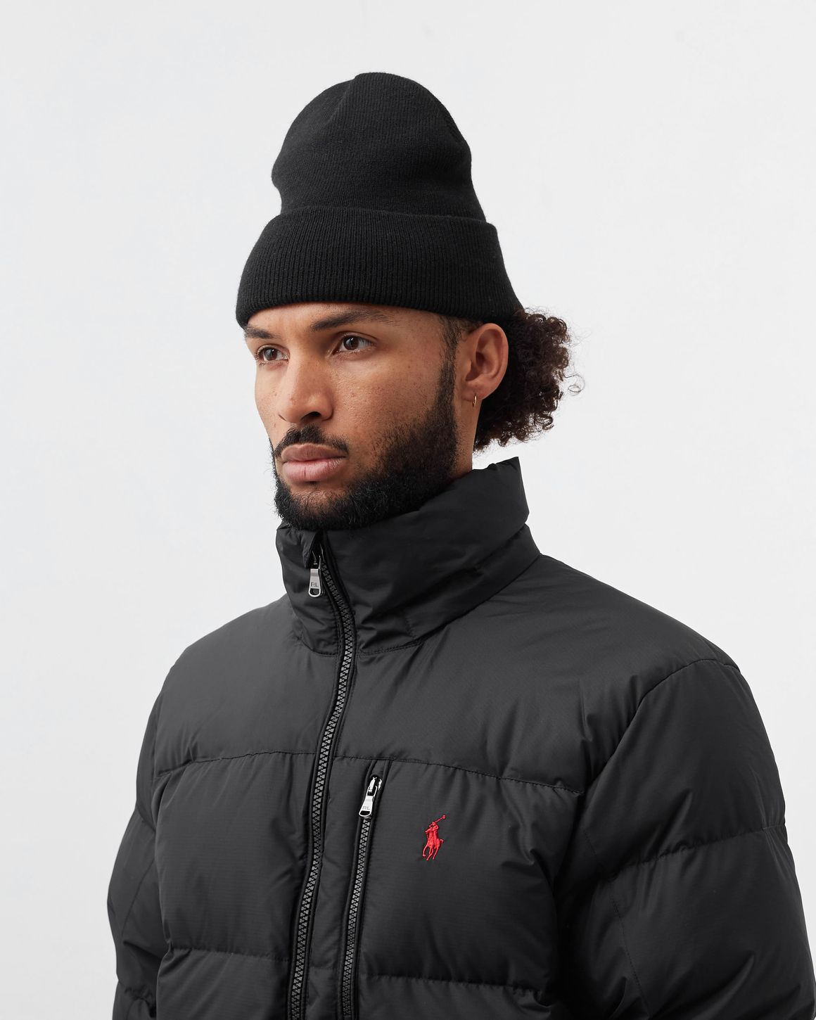 Polo Ralph Lauren WATER-REPELLENT DOWN JACKET Black | BSTN Store