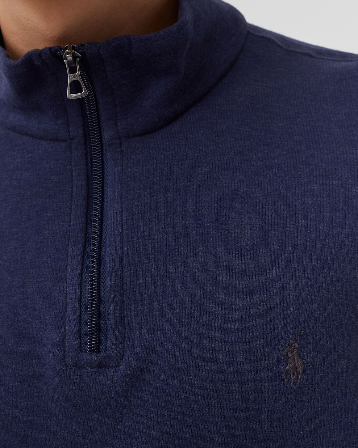 Polo Ralph Lauren HALF-ZIP SWEATER Blue | BSTN Store