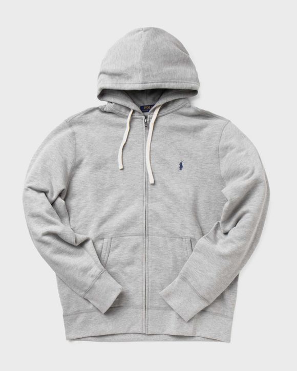 Grey polo hoodie hotsell