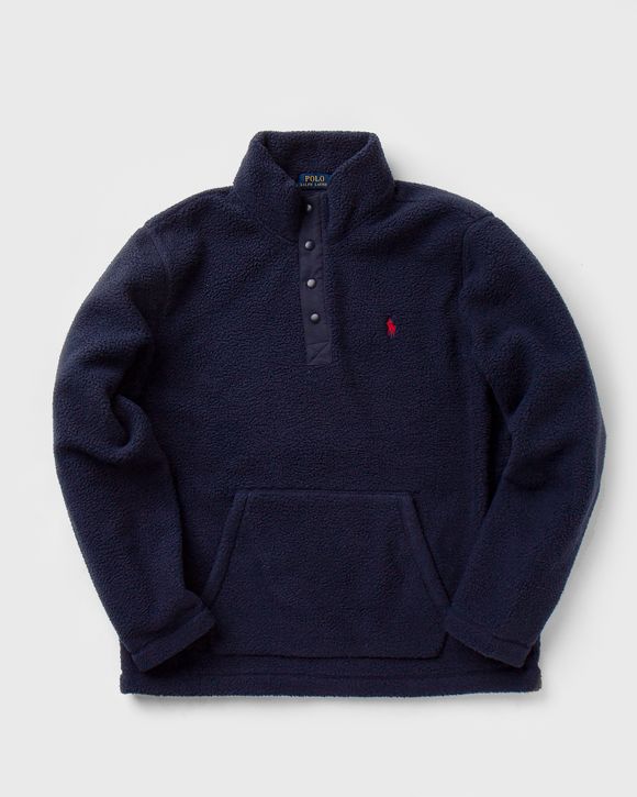 Fleece Mockneck Pullover