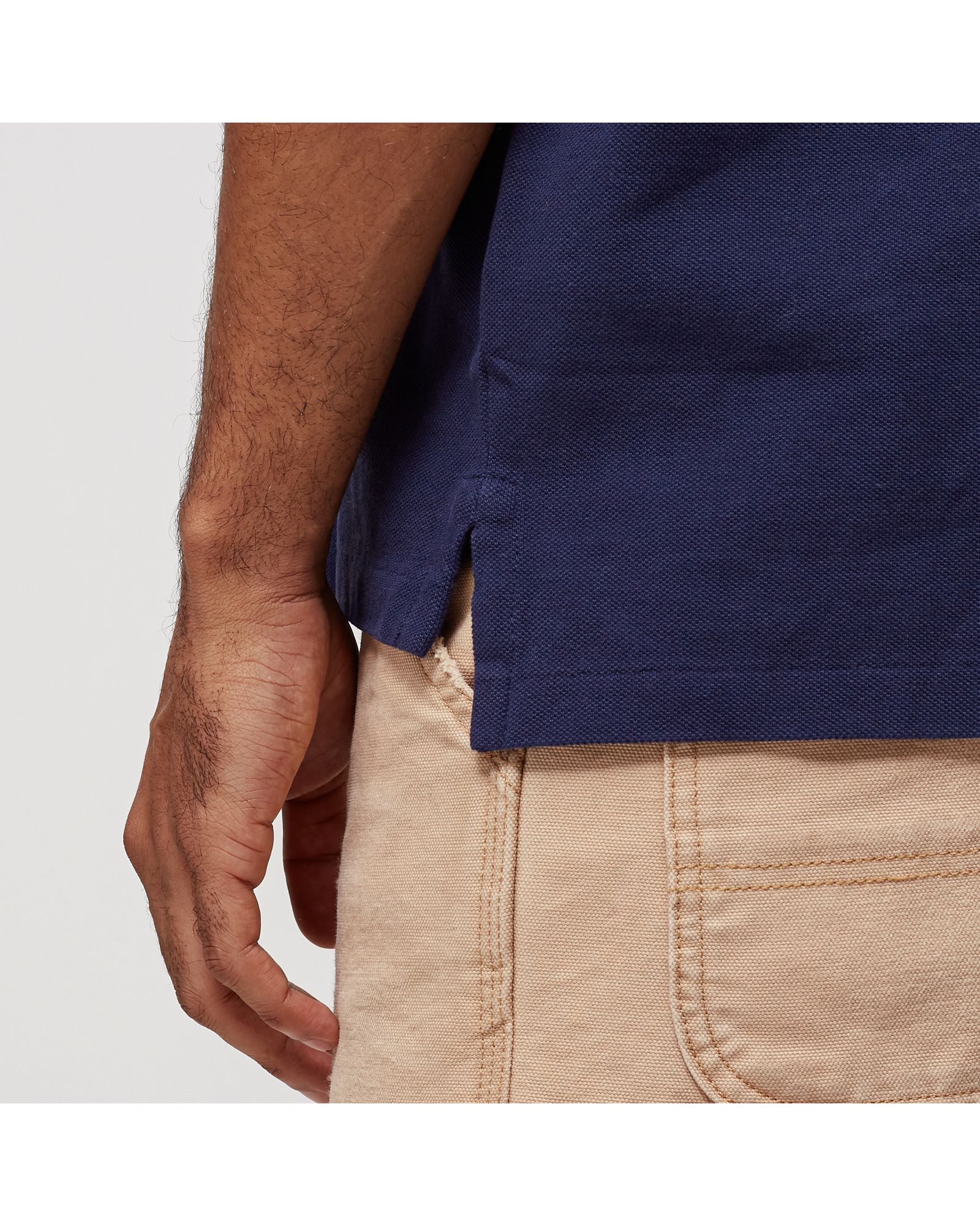 Custom Slim Fit Polo Bear Mesh Polo