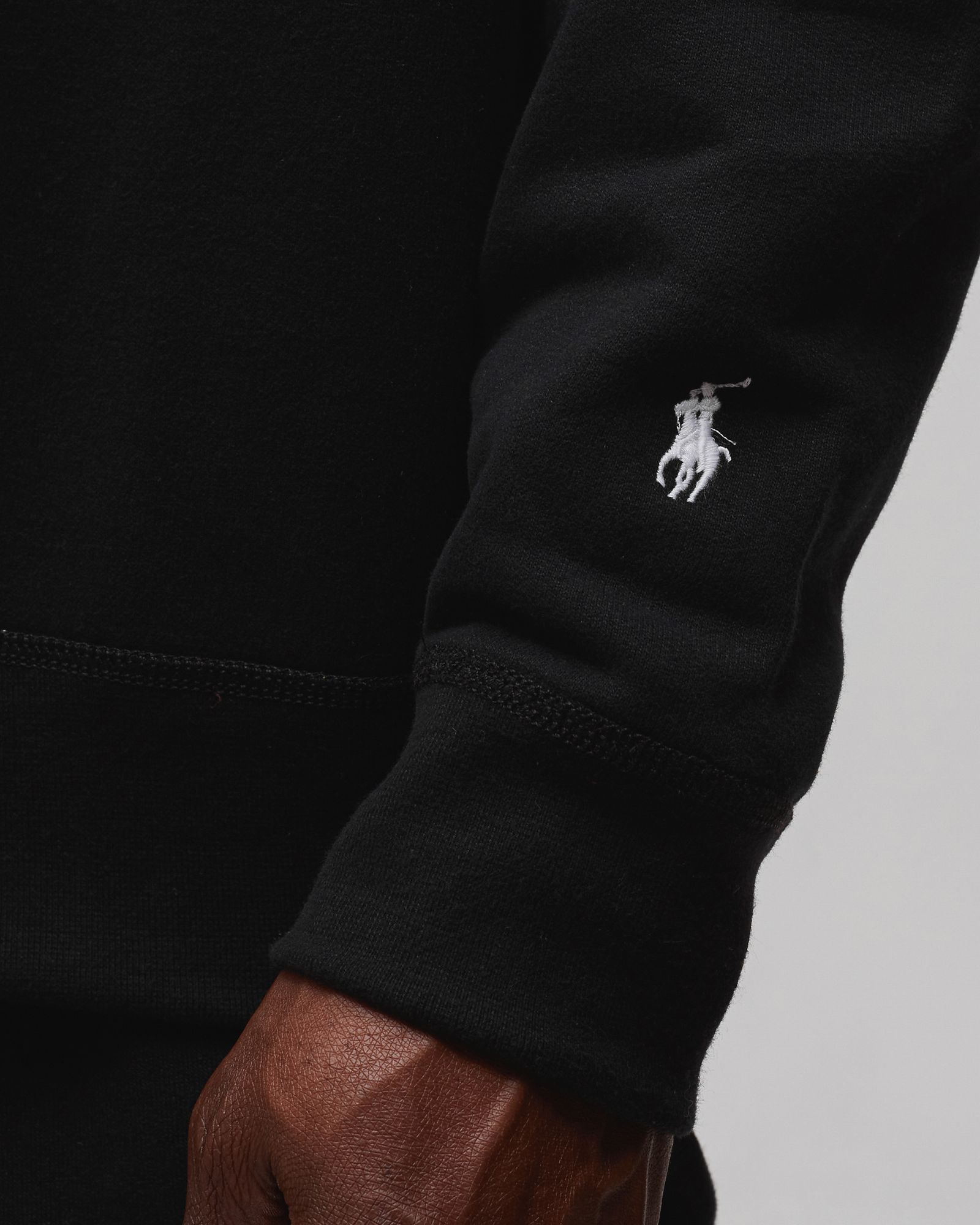 POLO SCRIPT-LOGO SWEATER