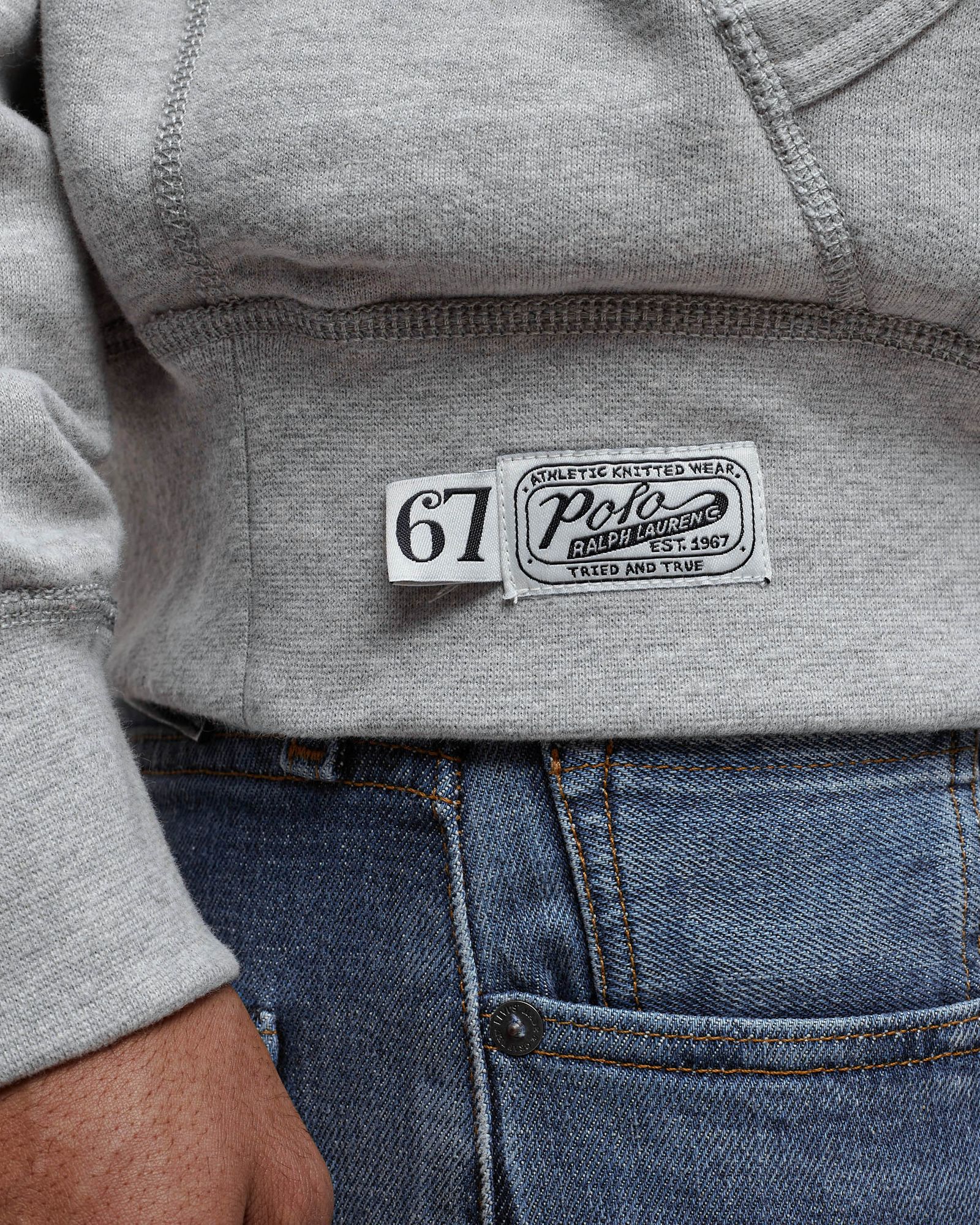 POLO SCRIPT-LOGO HOODIE