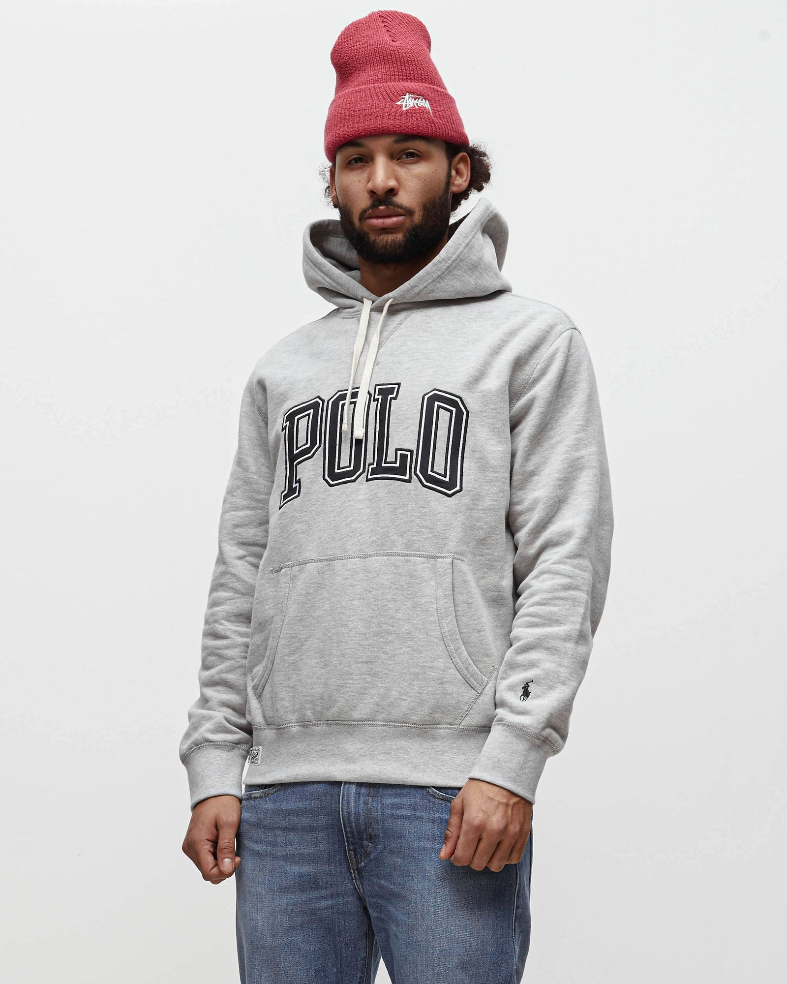 POLO SCRIPT-LOGO HOODIE