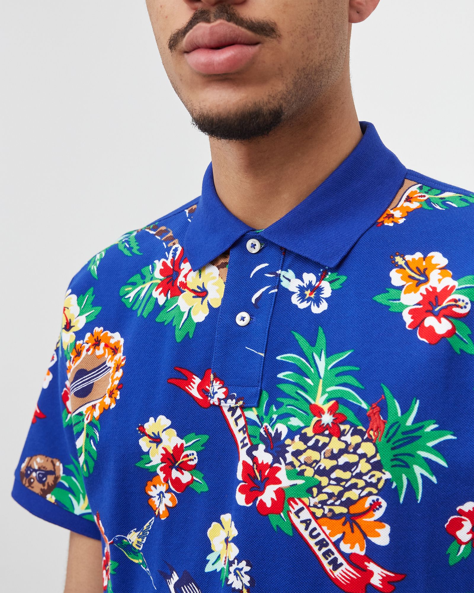 Custom Slim Fit Polo Bear Polo Shirt