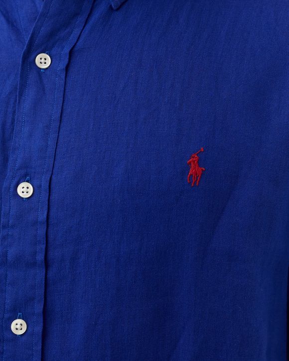 Tシャツ・カットソー Ralph Lauren LONG SLEEVE SPORT SHIRT (710 928 254 007 BLUE) Polo Ralph Lauren LONG SLEEVE SPORT SHIRT Blue | BSTN Store
