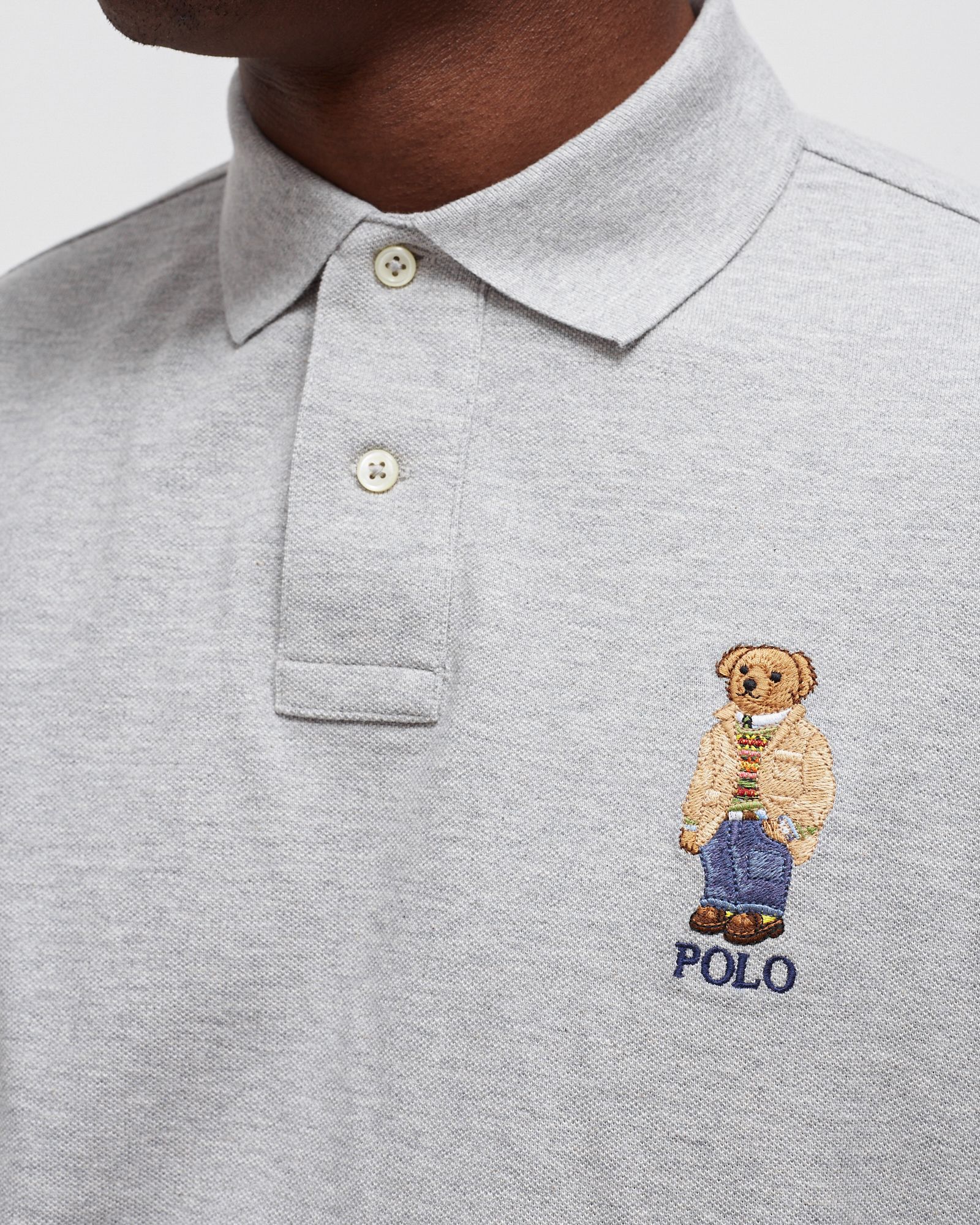 Custom Slim Fit Polo Bear Polo Shirt
