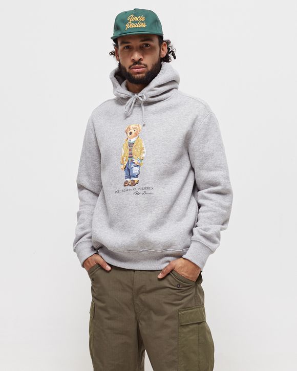 Ralph Lauren Polo Bear Chicago Fleece Sweatshirt in Gray for Men