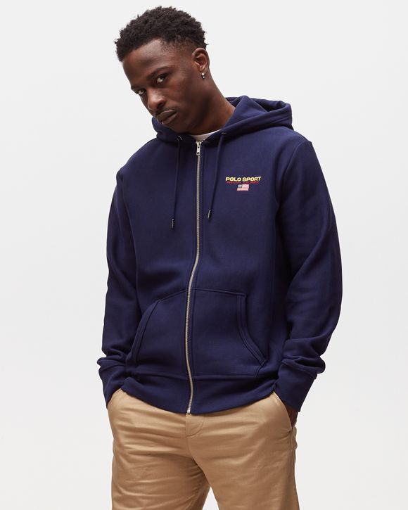 Polo Ralph Lauren Polo Sport Fullzip Hoodie Blue BSTN Store