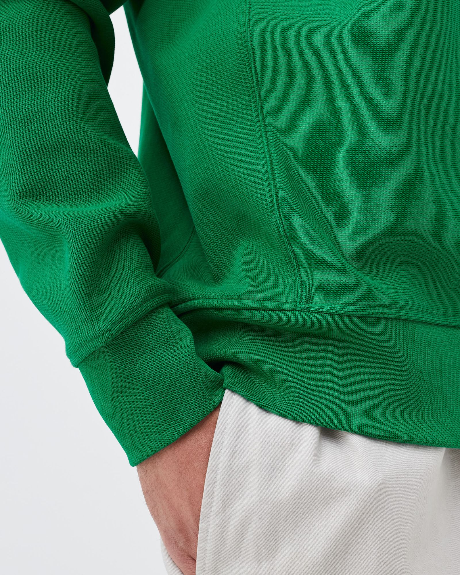 LONG SLEEVE KNIT SWEAT