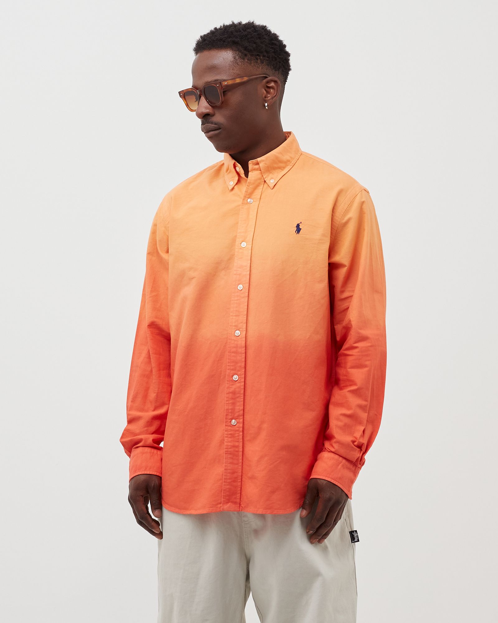 CLASSIC FIT DIP-DYED OXFORD SHIRT