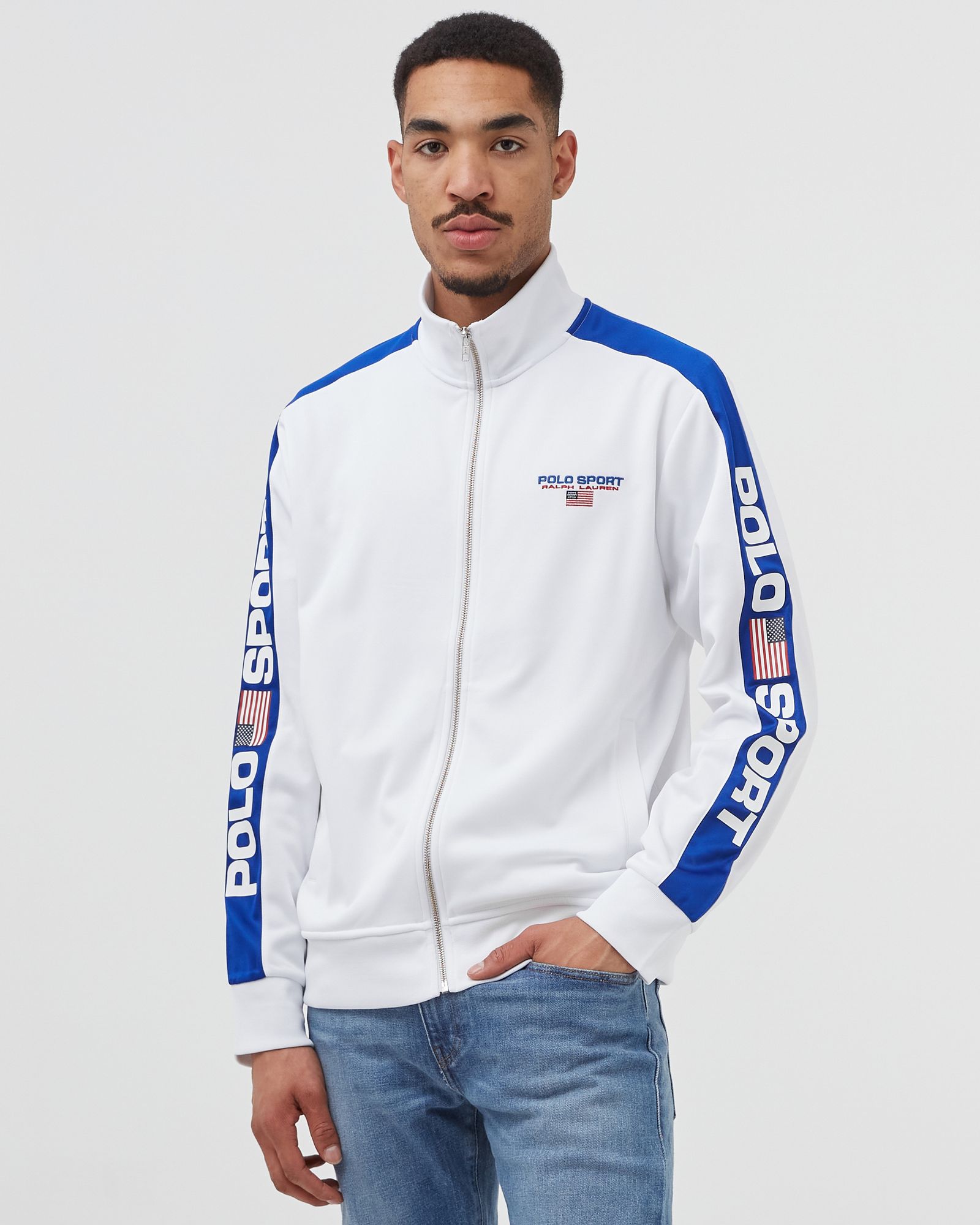 POLO SPORT FLEECE TRACK JACKET
