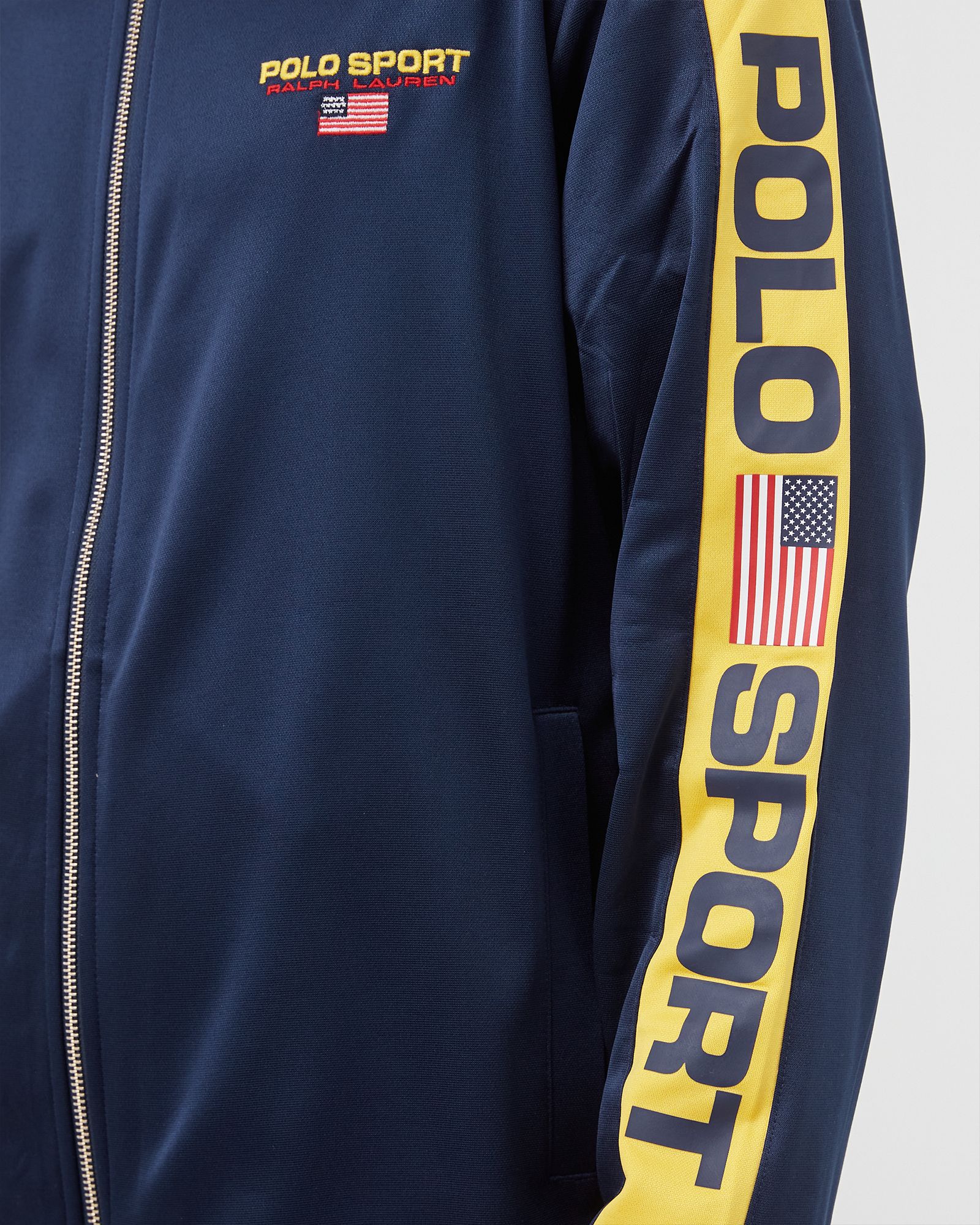 POLO SPORT FLEECE TRACK JACKET