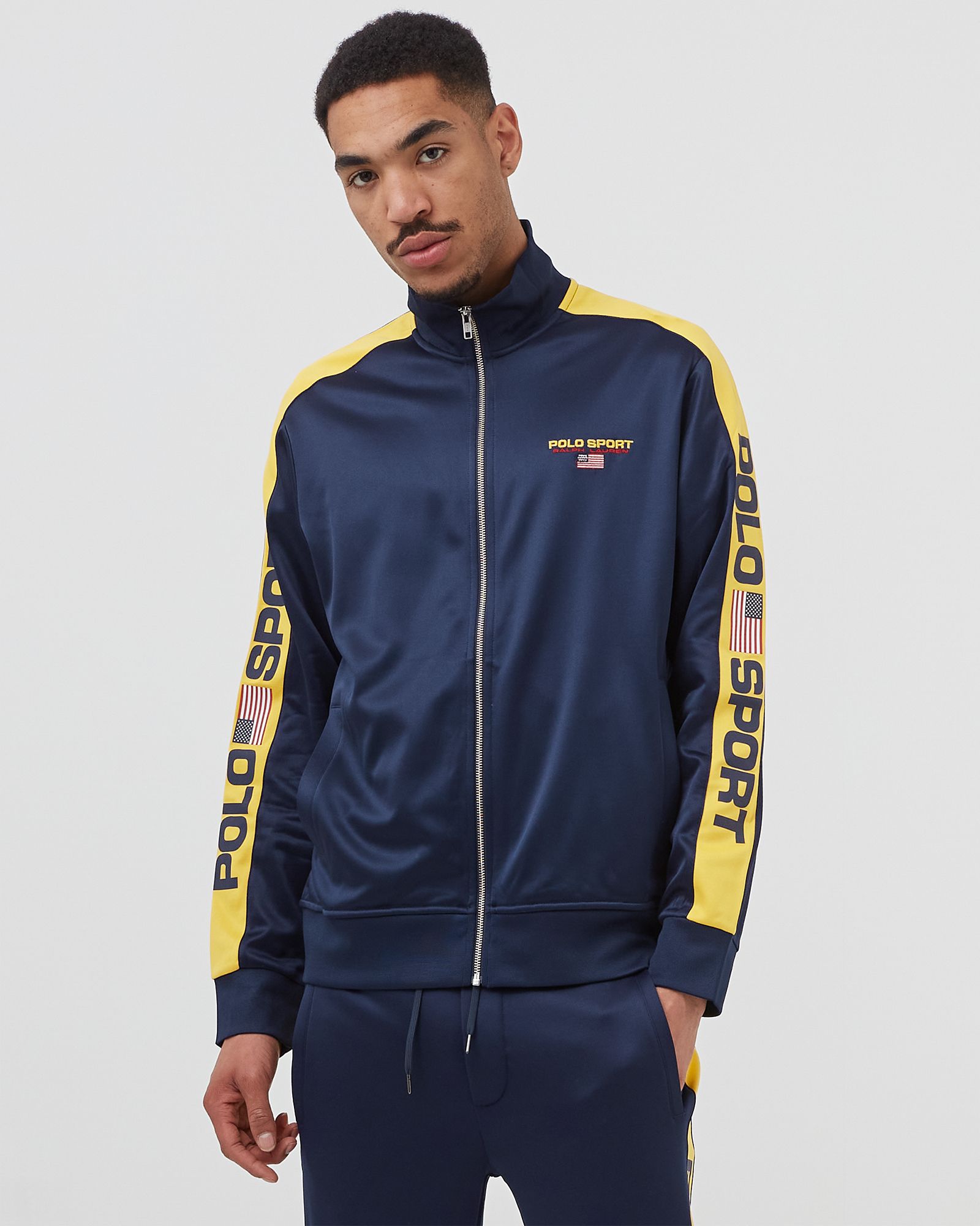 POLO SPORT FLEECE TRACK JACKET